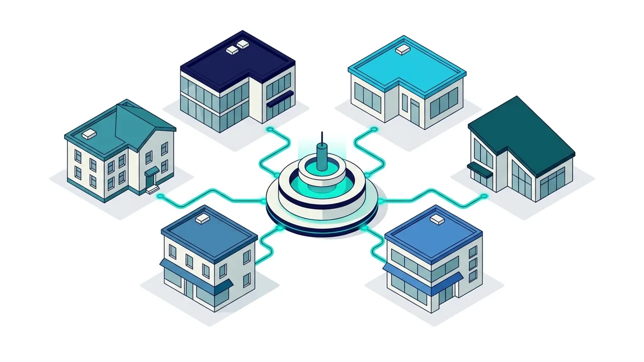 Plusieurs entités d'un groupe reliées à une plateforme de service desk HaloITSM centrale
