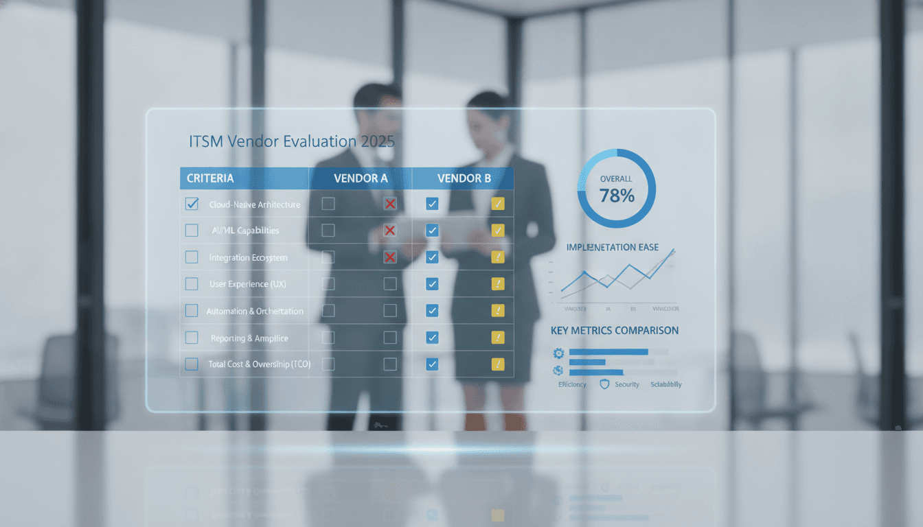 ITSM Evaluatietips 2025: Essentiele Criteria voor Leveranciers