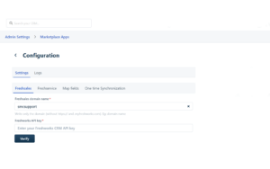 Freshsales and Freshservice Sync App