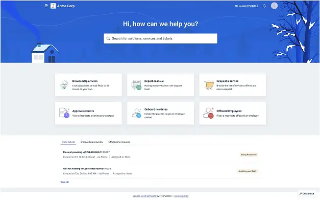 Versterk met selfservice