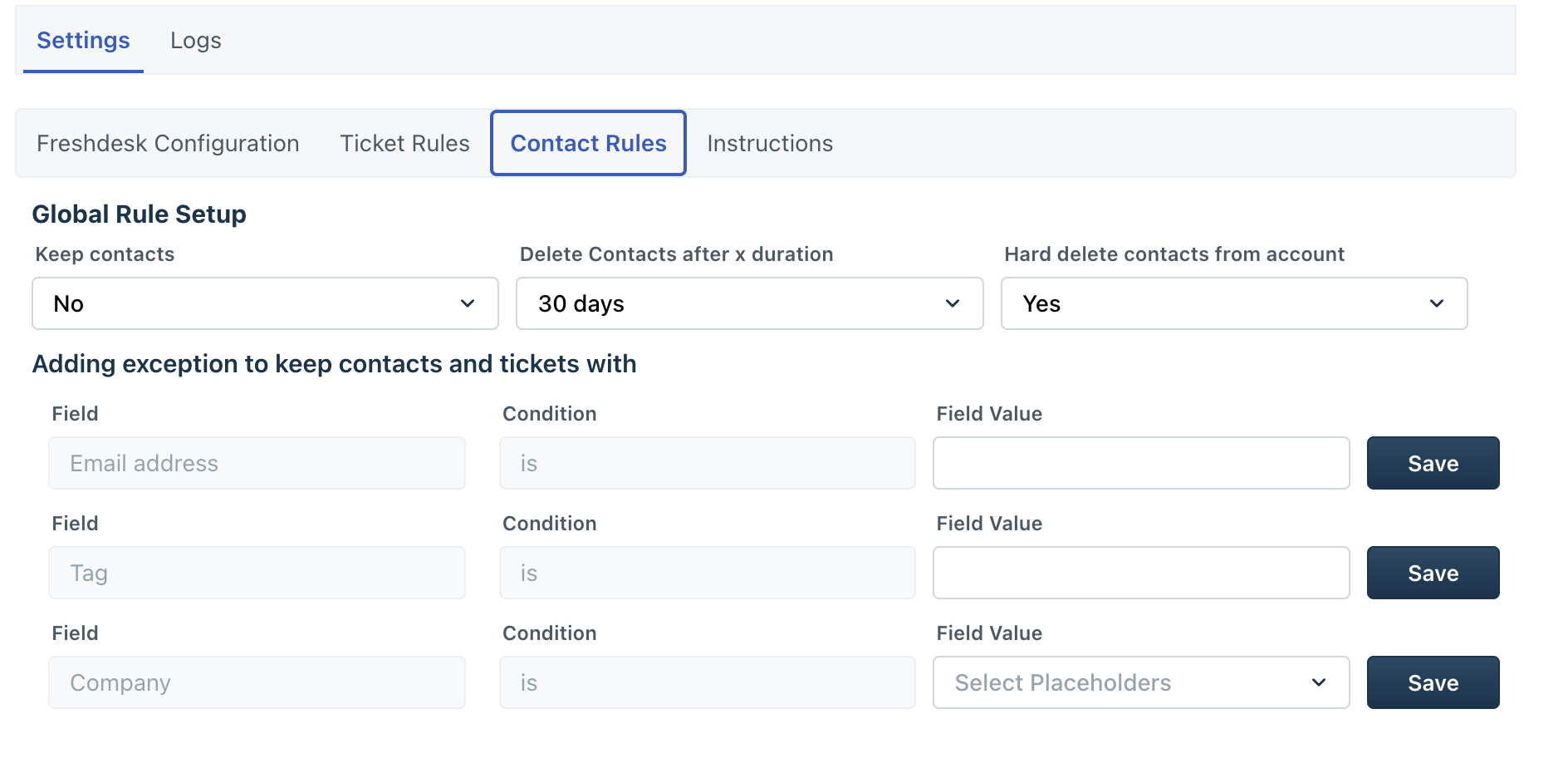 Use case 3 Contacts