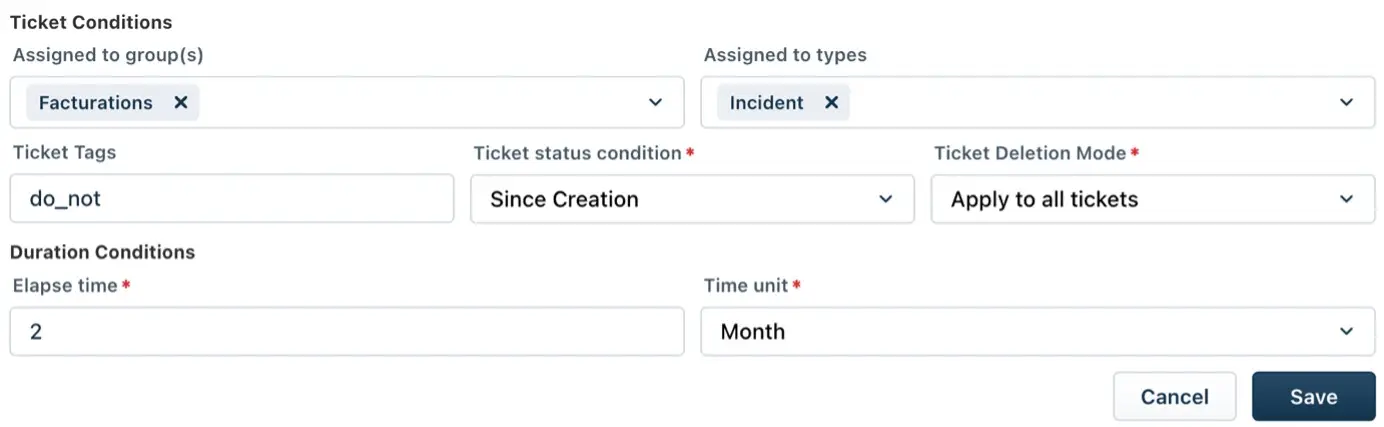 Afbeelding 7 - Voorbeeld ticketregels