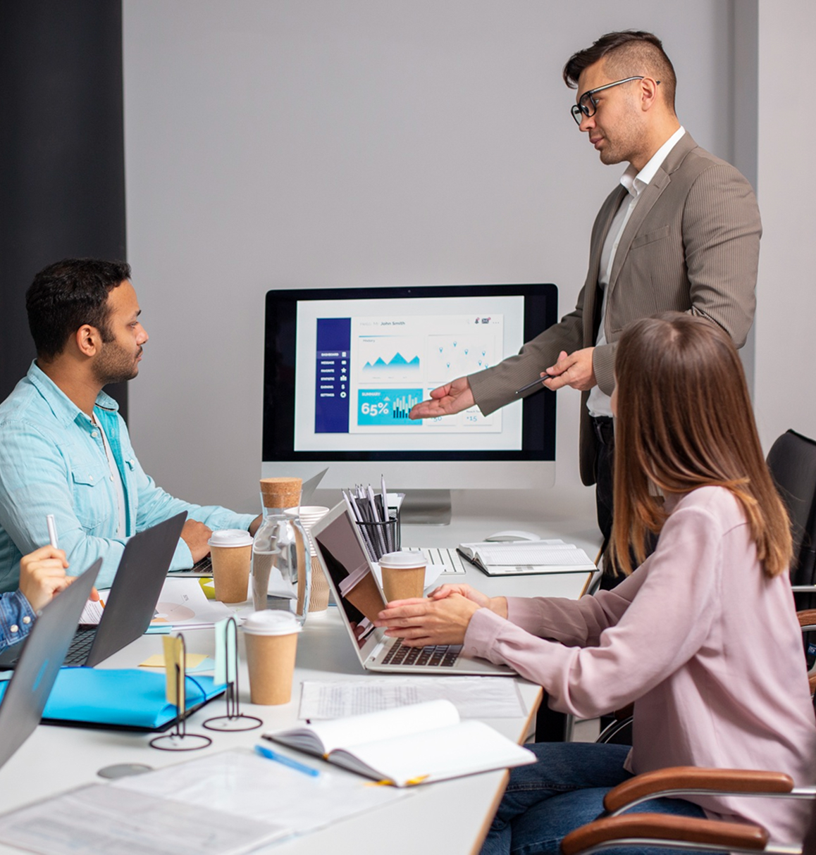 HaloITSM Frankrijk ITSM-implementatie door SMC Consulting | HaloITSM Frankrijk - ITSM-teamvergadering