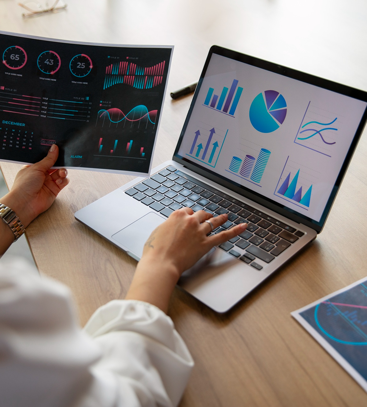 Incident Management ITIL KPIs dashboard